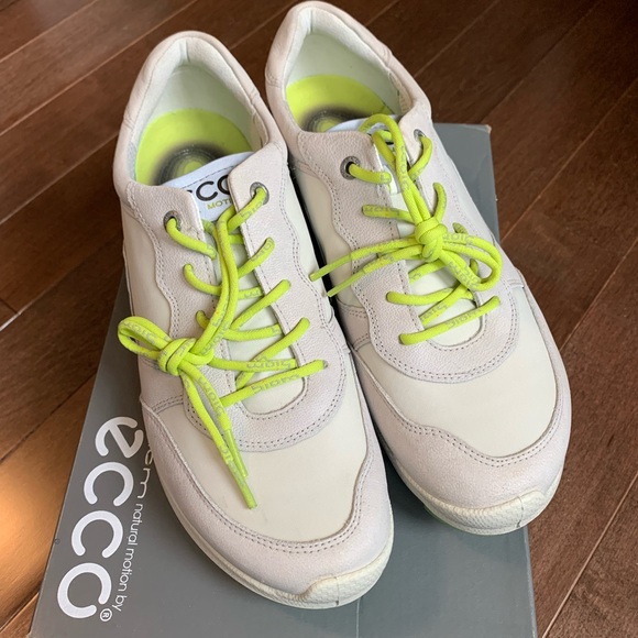 NEW ECCO Women’s Golf BIOM Hybrid 2 Lite - size EU40 Gravel/Shadow White - Picture 4 of 7